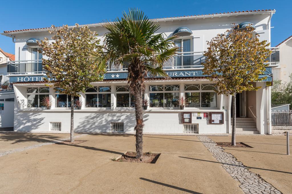 Hotel De La Plage Saint-Palais-sur-Mer Exterior foto